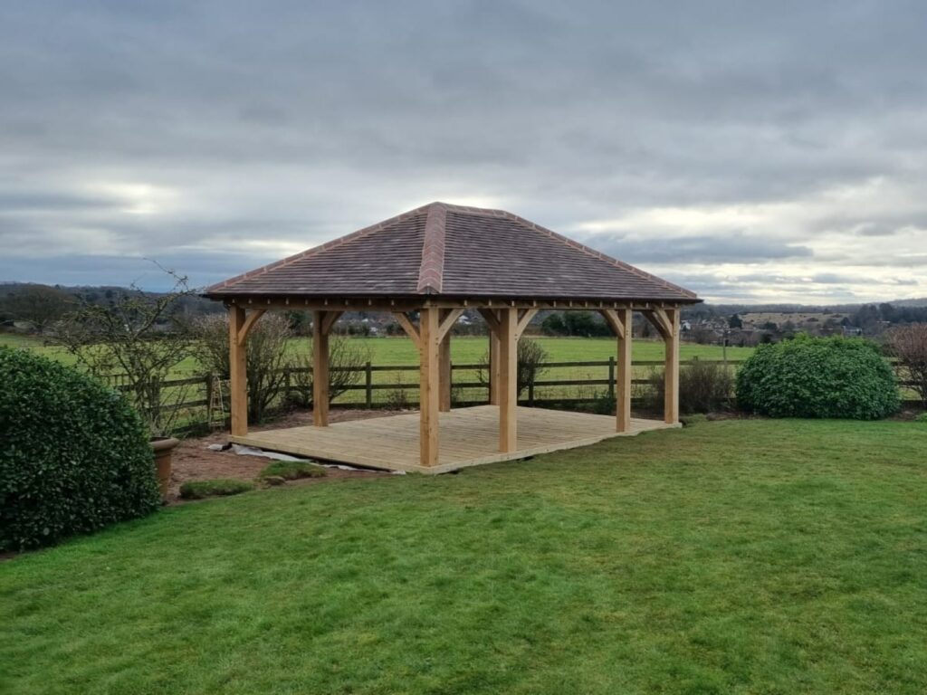 Martley Oak Framed Gazebo