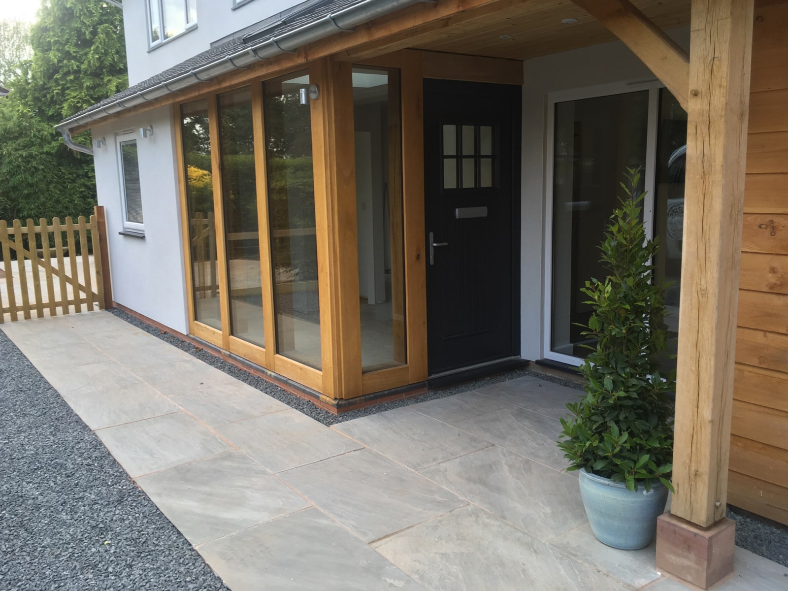 Bespoke oak frame porches