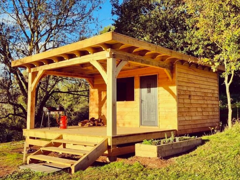 Oak Framed Woodland Retreat